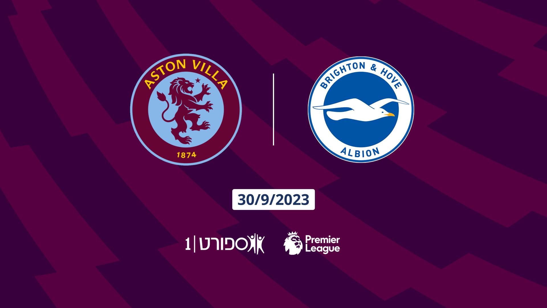 formazioni brighton & hove albion - aston villa