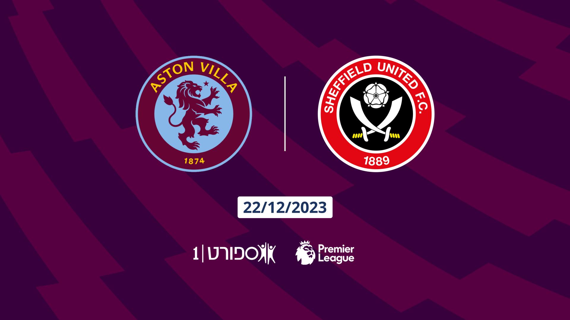 Aston Villa vs Sheffield United FC