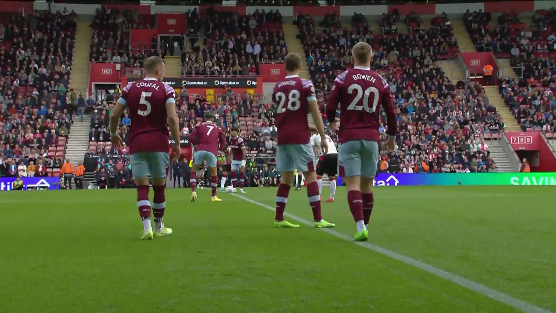 Southampton Vs. West Ham United